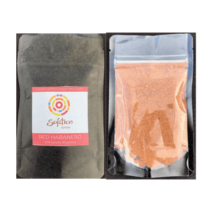 Farm grown and dried Carribean Red Habanero powder