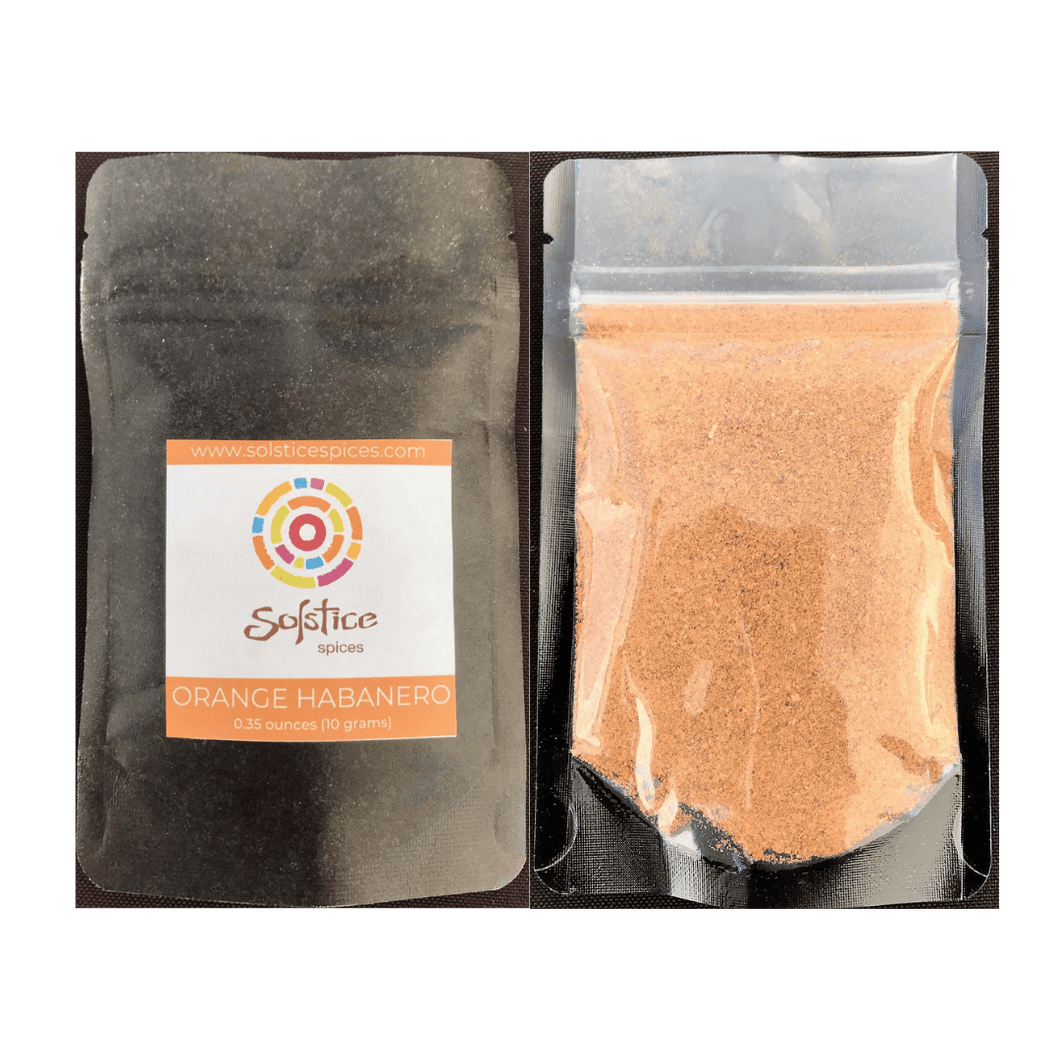 Solstice Spices dried Orange Habanero Pepper