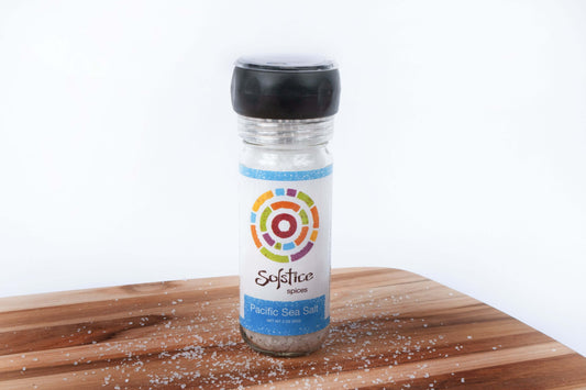 Solstice Spices Pacific Sea Salt Grinder